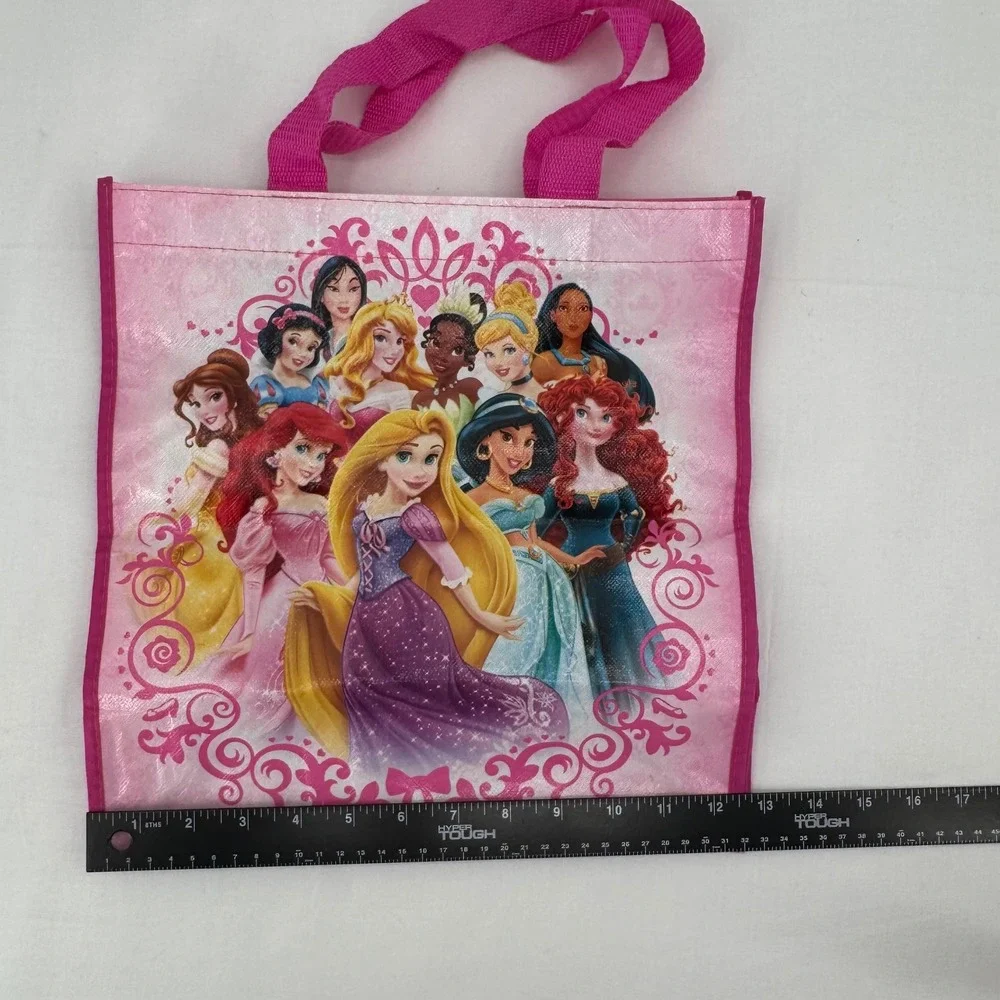Vintage Disney Store Rapunzel Purple Glitter Swim Tote & Princess Reusable Bag